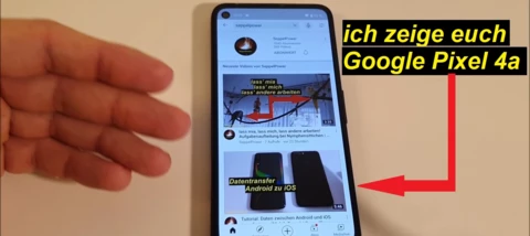 ich zeige euch das Google Pixel 4a - erste Fakten