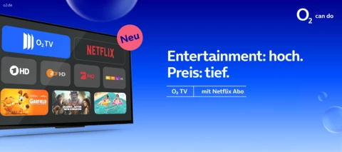 Optimales TV- & Streamingerlebnis - Unser neues O₂ TV