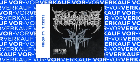 O₂ Priority Ticket-Vor-Vorverkauf: Falling in Reverse