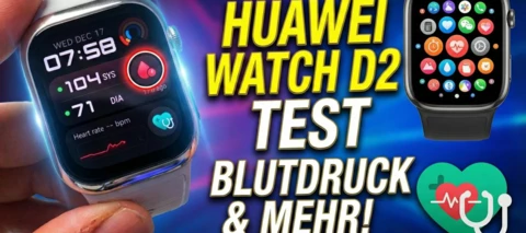 Kein Stress, nur Blutdruck: Die Huawei Watch D2 im Check