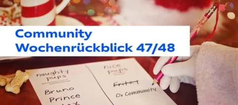 Eine Wunschliste für unseren Community Wochenrückblick #47/48