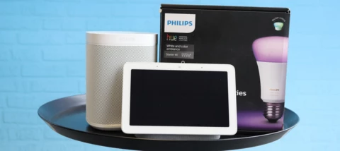 Smart-Home-Test-Bundle "Sonos One, Philips Hue & Google Nest Hub": Smart, smarter, Smart-Home-Starter!