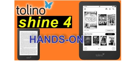 tolino shine 4 - auspacken und Ersteindruck