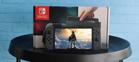 Nintendo Switch inkl. The Legend of Zelda: Breath of the Wild - Teste das Abenteuer!