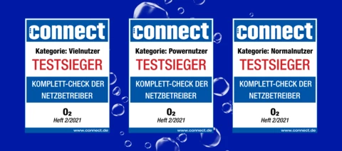 O₂ Tarife im großen connect Tarif-Check 2021