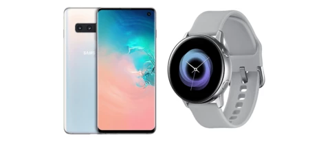 Teste das Samsung Bundle: Samsung Galaxy S10 + Samsung Galaxy Watch Active