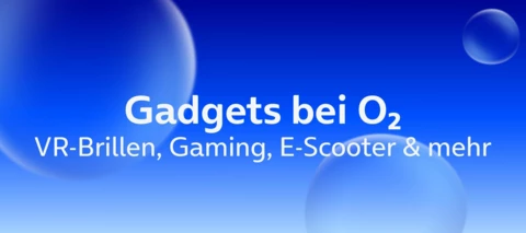 Gadgets bei O₂ - Saugroboter, PS5, E-Scooter, Meta Quest und vieles mehr
