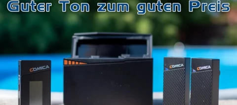 Testbericht Comica Vimo C3 - drahtloses Videomikrofon mit zwei Sendern für deine Kamera