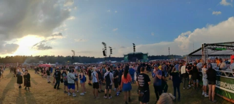 Das Honor 70 zu Besuch beim Hurricane-Festival