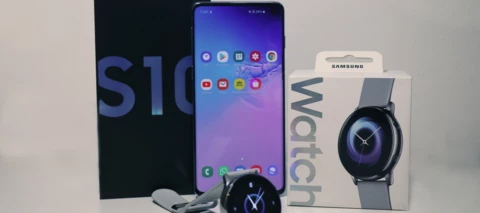 Ein sportliches Pack? Samsung Galaxy S10 und Watch Active