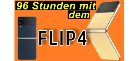 96h Samsung Galaxy Z Flip4. Meine ersten Eindrücke