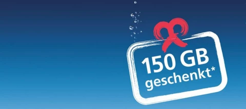 Jetzt wieder da -  Der o2 Super Prepaid Deal: 150 GB bei Aufladung geschenkt!