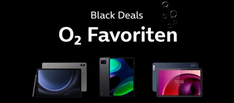 Die O₂ Favoriten - Tablet Angebote zum Black Friday