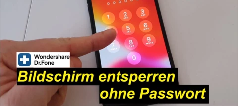 Tutorial: Dr.Fone - Bildschirm entsperren ohne Passwort (iOS)