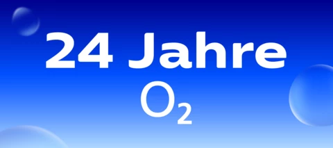 Happy Birthday O₂ - Wir feiern den 24. Geburtstag. 😊
