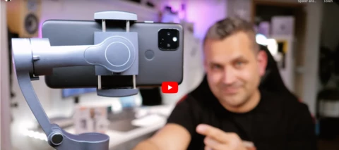 Günstiges Smartphone Gimbal - Stady Buttler Mobile 3 von Rollei