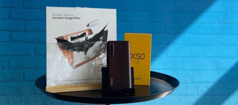 Realme X50 Pro 5G + Mobile phone screen magnifier - dein Test ganz groß!