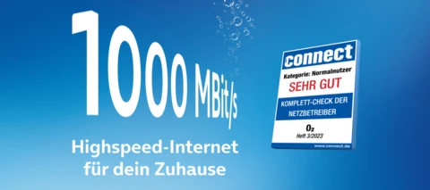 Euer Start in die Gigabit-Welt mit O₂ my Home XXL über Kabel