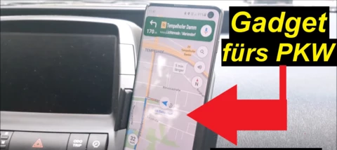 Gadget fürs PKW. Wer hält mein Smartphone?