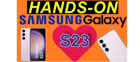 Samsung Galaxy S23 - angekommen, ausgepackt, verliebt