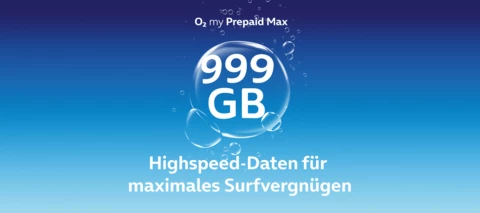 Maximales Surfvergnügen mit dem O₂ my Prepaid Max