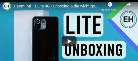 Xiaomi Mi 11 Lite 4G - Unboxing und die wichtigsten Features