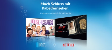 Doppelte Unterhaltung - O₂TV XL inklusive Netflix ab 12,99 EUR