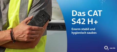 Perfekt für den harten Arbeitsalltag - Das CAT S42 H+