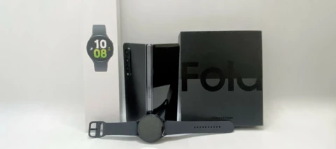Samsung Galaxy Z Fold4 und Samsung Galaxy Watch 5 - das schicke Duo im Test!