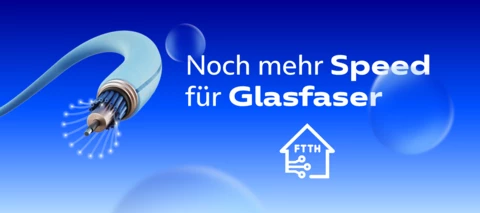 Noch mehr Glasfaser Speed & doppelter Kombi-Vorteil bei O₂