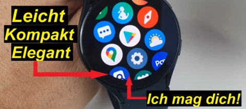 Grandios genial. Meine Samsung Galaxy Watch4 (LTE) mag ich!
