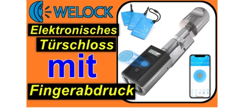 Welock elektronisches Türschloss - per Fingerabdruck | SeppelPower