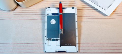 Eine Bewerbung vom Supernote Set A6X2 Nomad als Testgerät