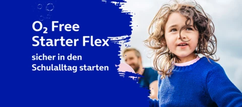 O₂ Free Starter Flex und mehr - Mit aktuellen Angeboten von O₂ sicher in den Schulalltag starten
