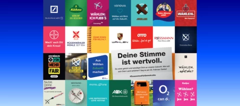 Deine Stimme ist wertvoll #ZusammenFürDemokratie