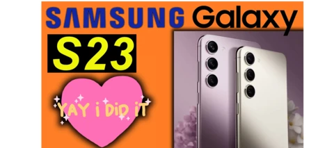 Samsung Galaxy S23 - ich hab's getan...