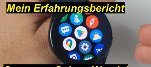 4 Wochen lang Samsung Galaxy Watch 4 - meine Erfahrungen