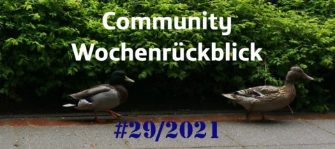 Community Wochenrückblick #29 2021