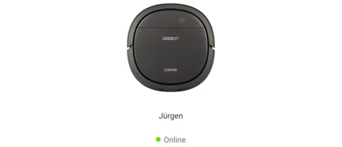 Testgerät ECOVACS Deebot Ozmo Slim 10 Saugroboter