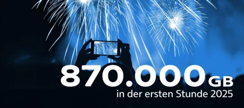 Mit Datennutzungsrekord ins neue Jahr
