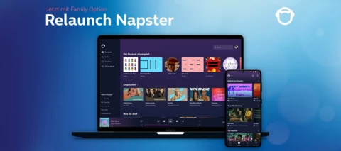 Napster bei O₂ - Jetzt mit der Family Option