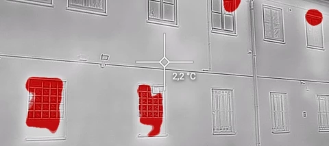 CATERPILLAR S61 im Wärmebildkamera Test