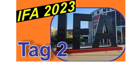 IFA 2023 in Berlin, Tag 2: Viele Highlights + Ehefrau = grüne Woche