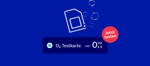 Testet unser sehr gutes Netz mit der O₂ Testkarte