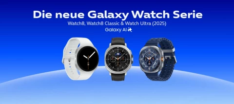 Die neuen Samsung Galaxy Watches bei O₂