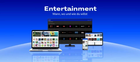 Entertainment Wallet - O₂ TV, Skoobe, Podimo und mehr