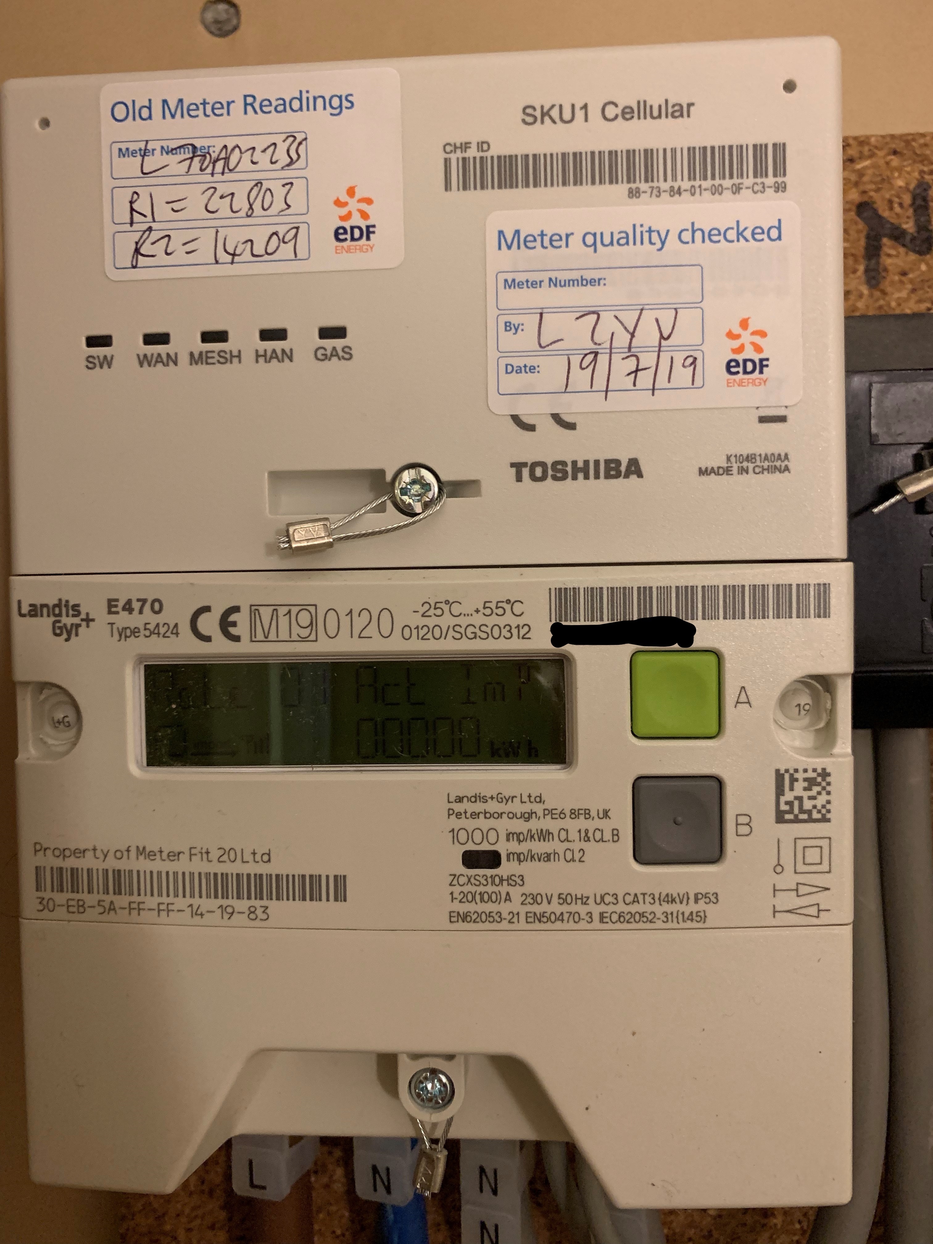 How To Read Edf Meter - Design Talk