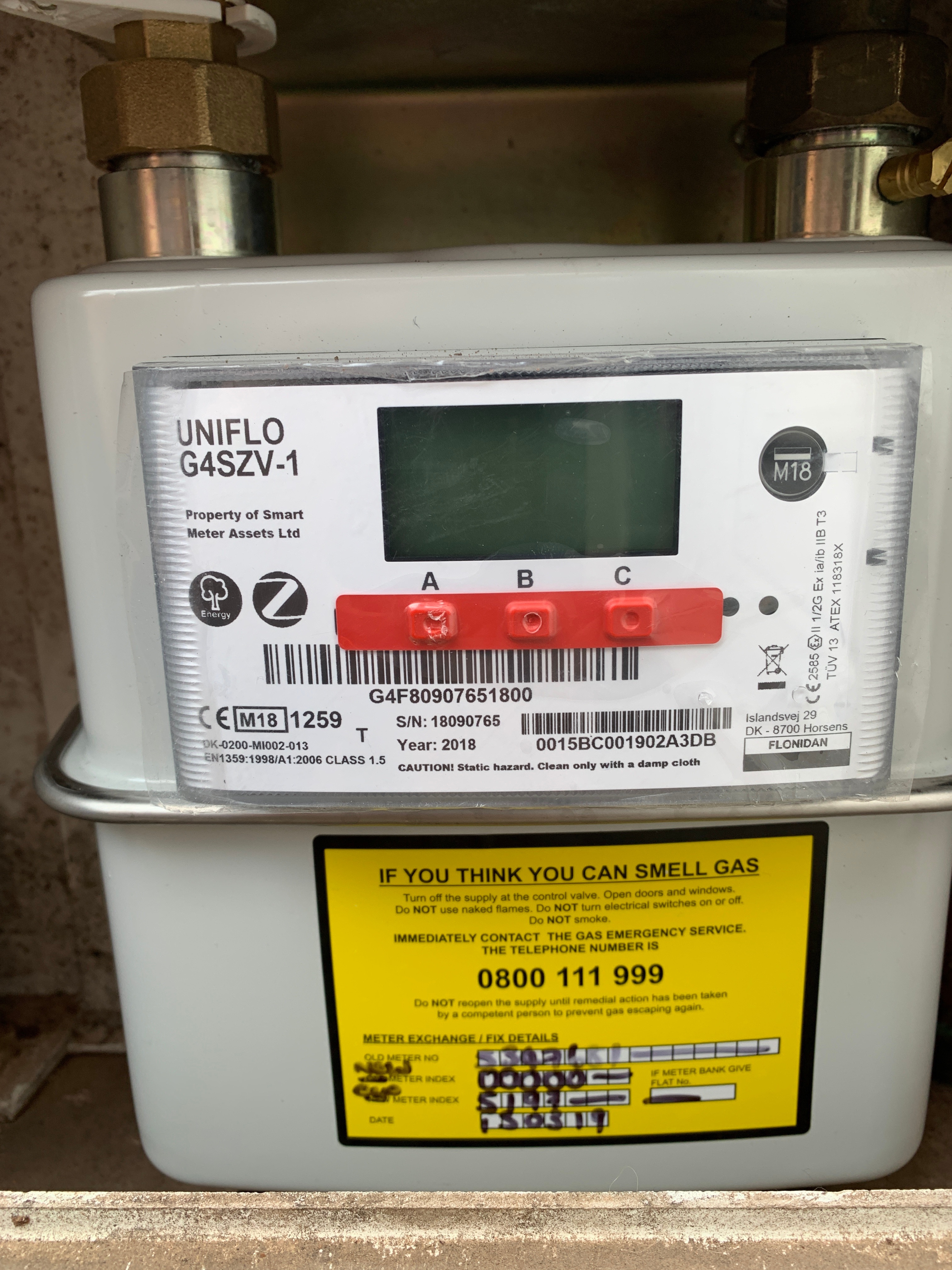 stainless steel screen cover for smart utility meters