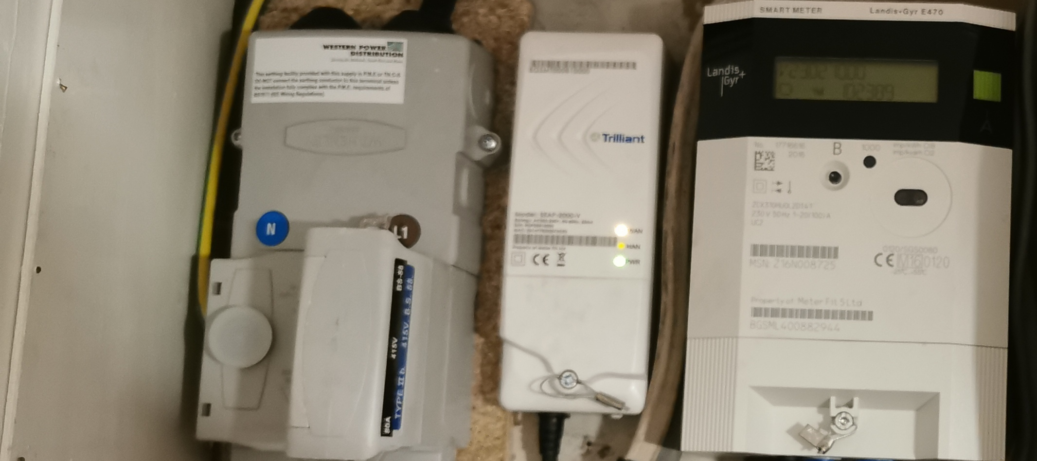 Landis+Gyr E470 smart meter unofficial guide - How to tell if you've got the SMETS1 or SMETS2 version