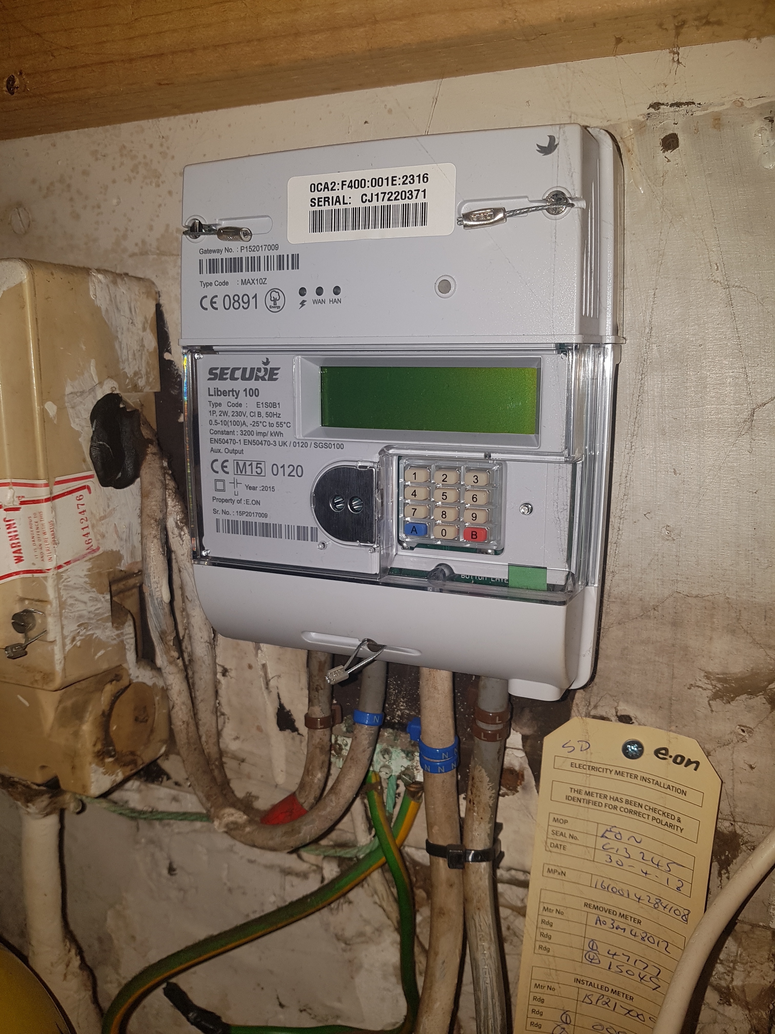 Zahnschmerzen See Taupo T r Electric Smart Meter Reading Vor Charmant 